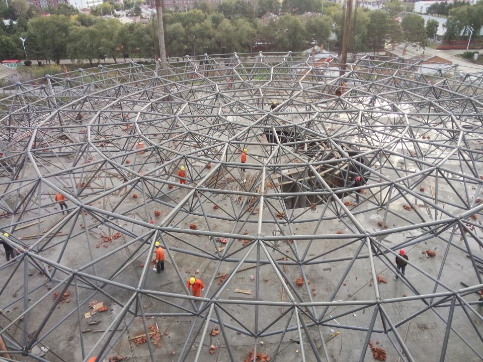 简阳全民健身中心网架